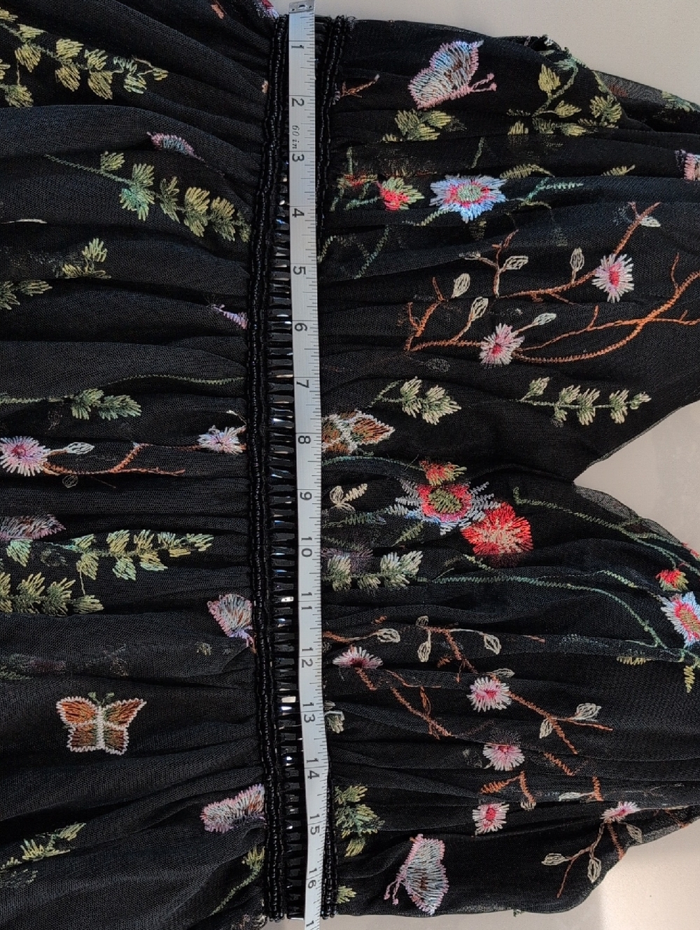 Mac Duggal Floral Embroidered Grown - Picture 10 of 10